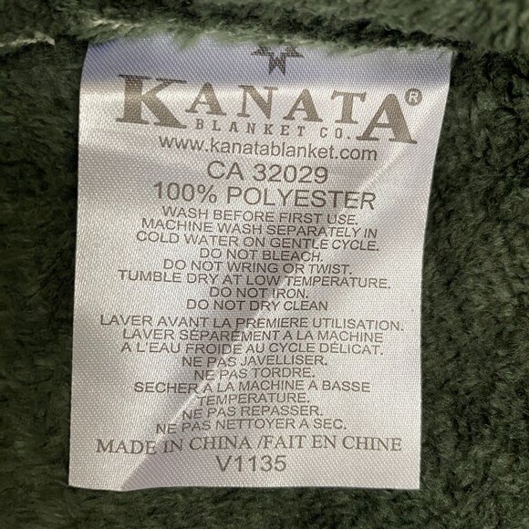 NWT Kanata Blanket Co Bill Helin Wolf Velura Throw 50x60 - Picture 6 of 7